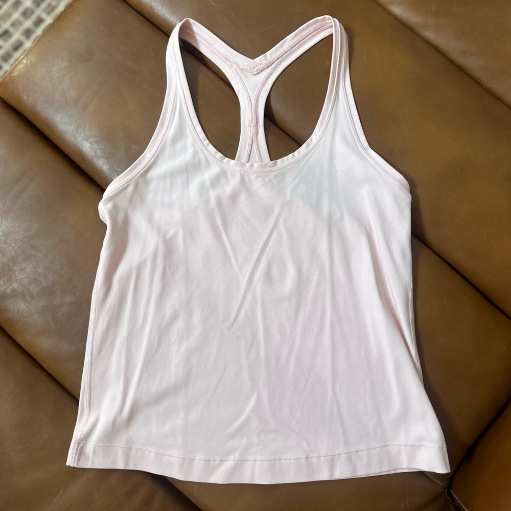 Women's Soft Pink Lululemon Racerback Tank Top